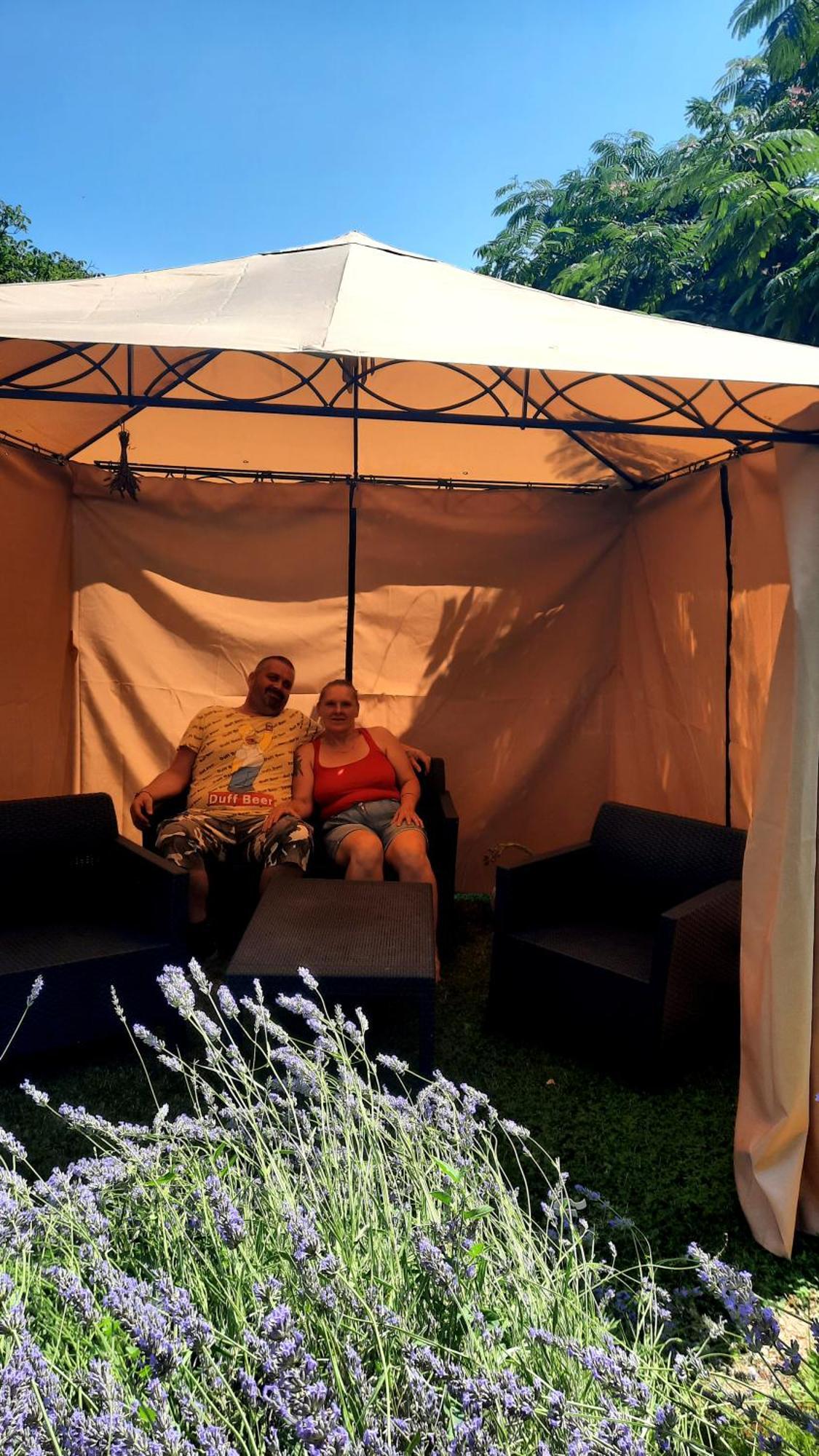 Leander Vendeghaz Hotell Gyenesdiás Exteriör bild